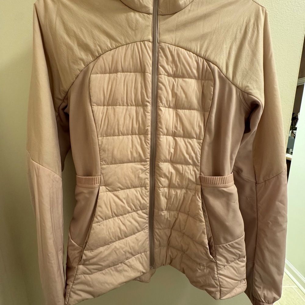 Lululemon Athletica Light Pink Puffer Jacket